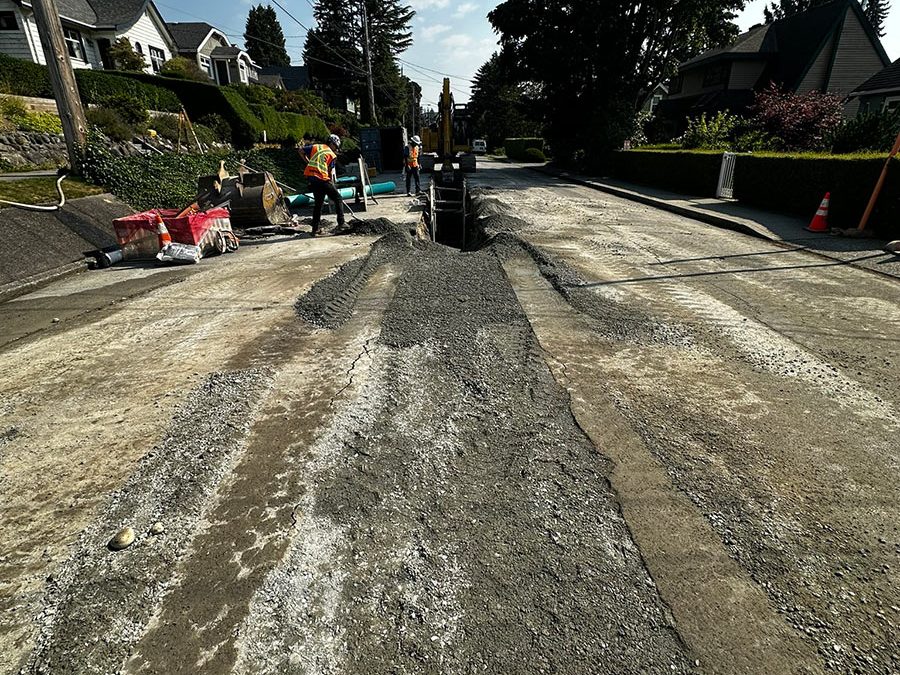 City of New Westminster – West End Phase 2-Storm Sewer Installation and Water Main Replacement